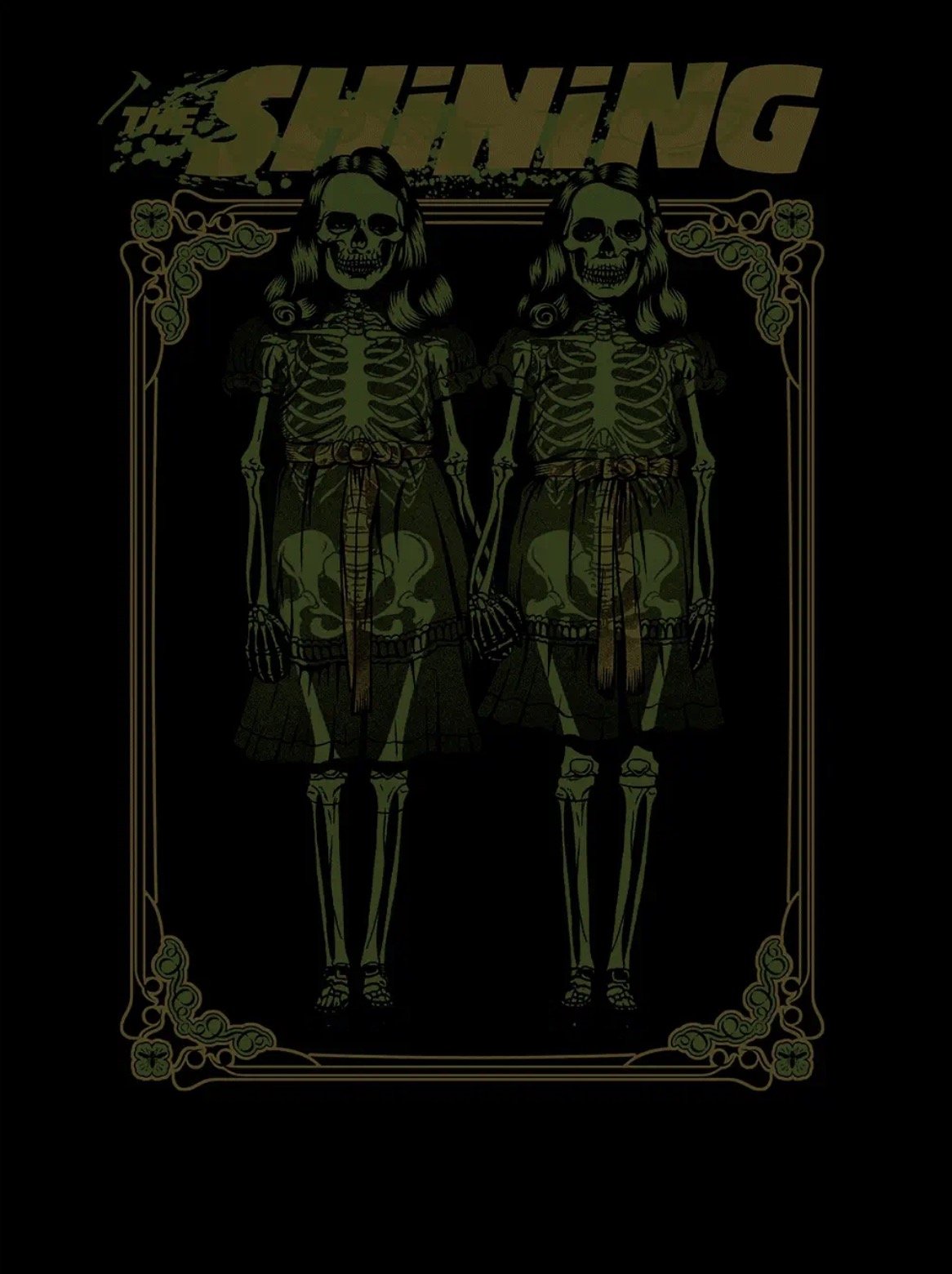 Cool Glow-in-the-Dark Poster Art For THE SHINING 